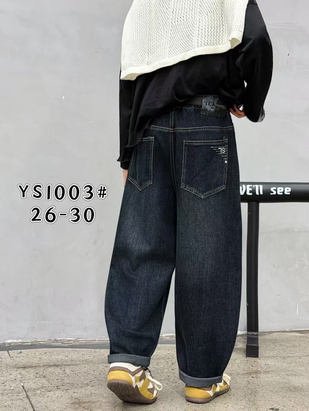 YS1003 男童宽松牛仔